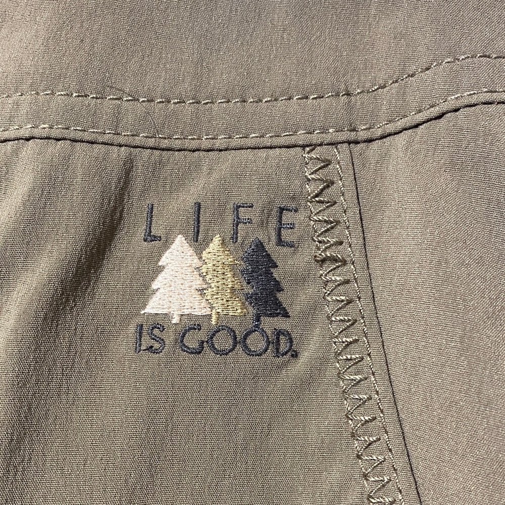 Life Is Good A-Line Skirt in Tan - Picture 2 of 8